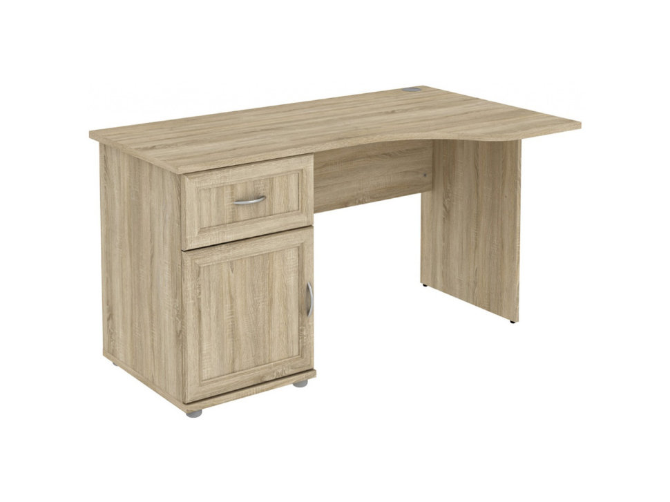 Письменный стол Стол угловой с тумбой и ящиком Леруа Г776.03