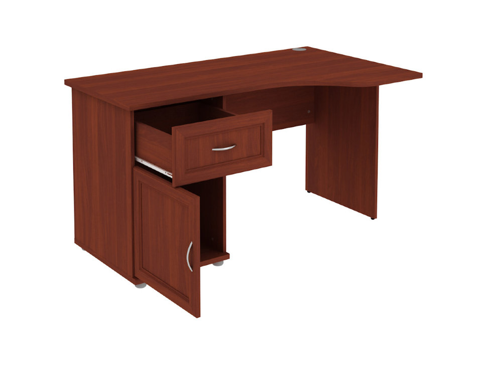 Письменный стол Стол угловой с тумбой и ящиком Леруа Г776.03