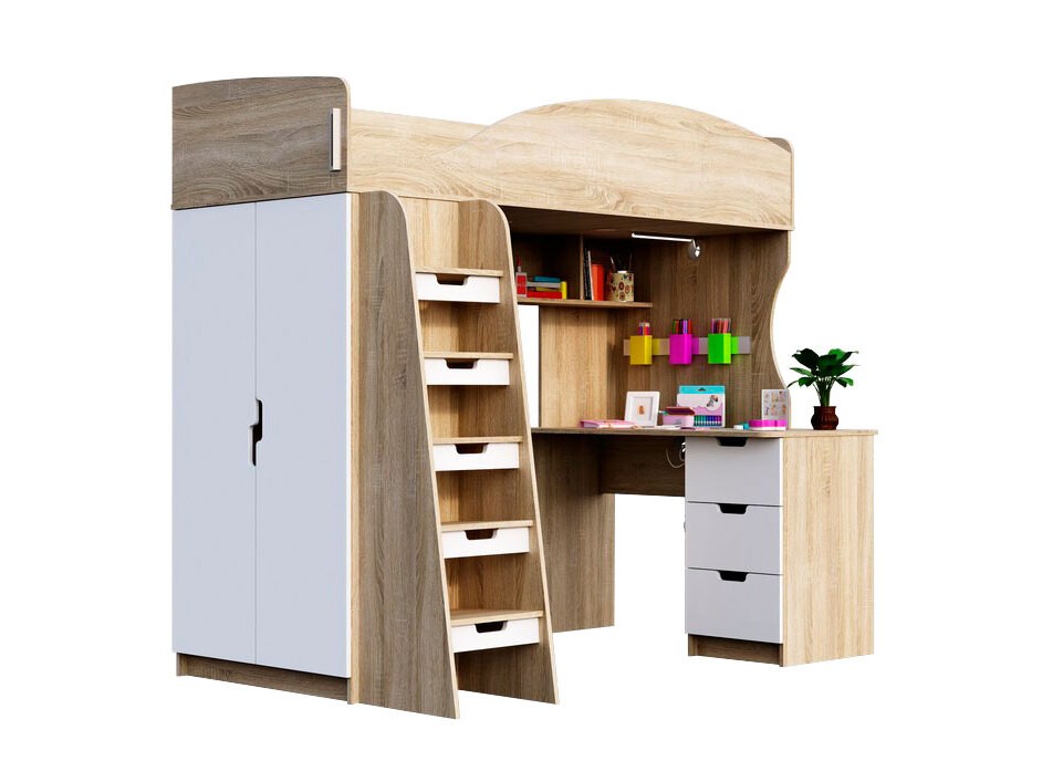 Кровать-чердак Кровать - чердак Сенди Плюс