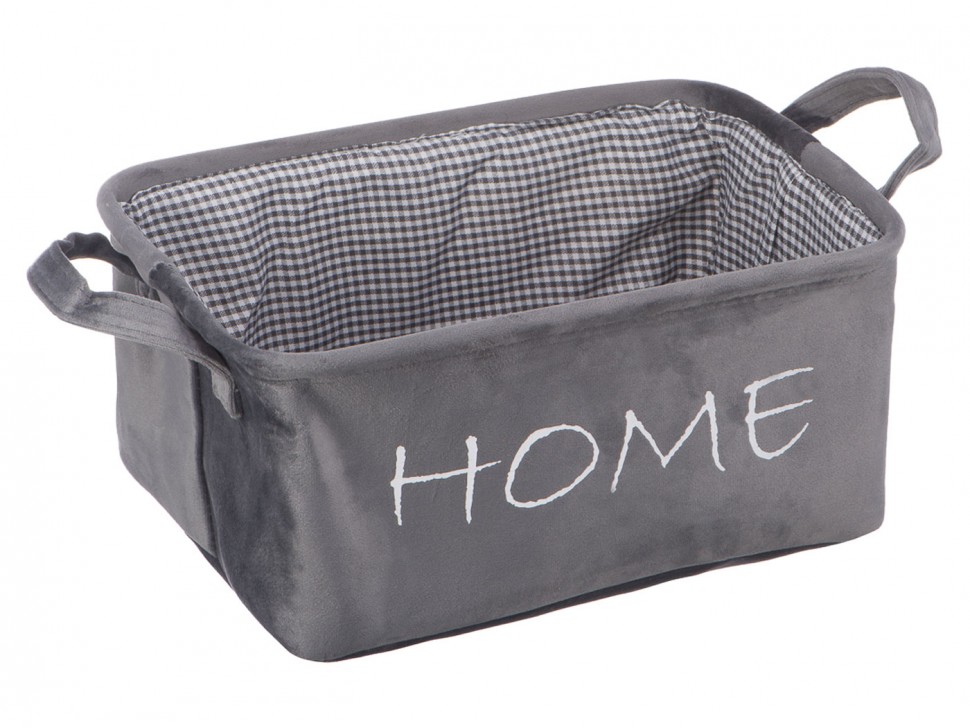 Стеллажная корзина Велюр