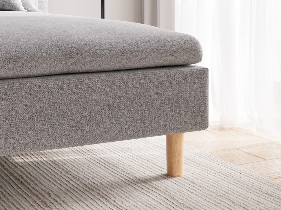 Угловой диван Калисто с оттоманкой