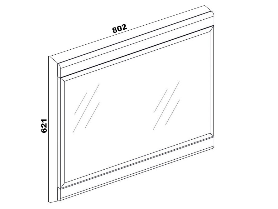 Настенное зеркало Таурус