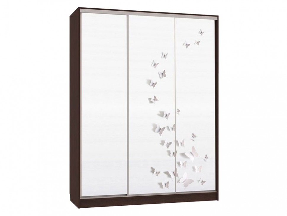 Шкаф-купе Бассо 7 Бабочки