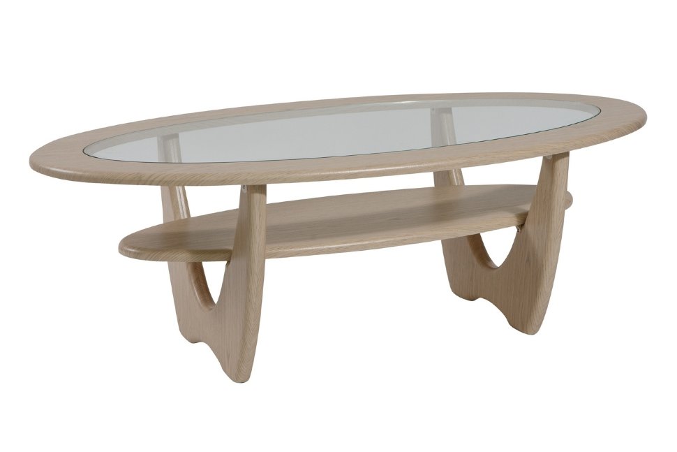 Журнальный столик со стеклом Стол журнальный Юпитер со стеклом