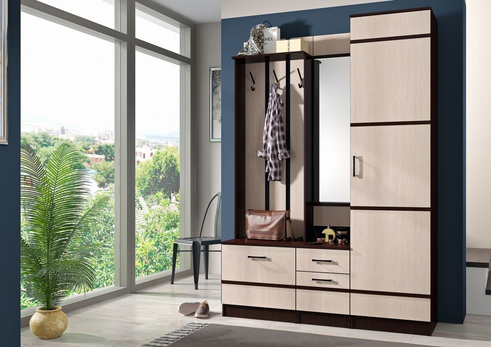 Модульная прихожая Сакура