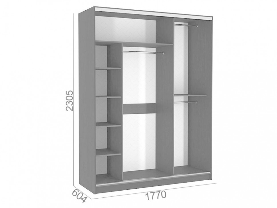 Шкаф-купе Бассо 7 Деревья
