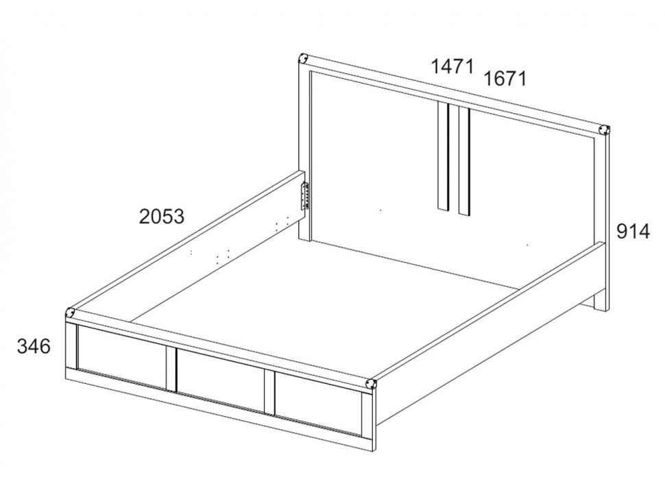 Кровать Магеллан