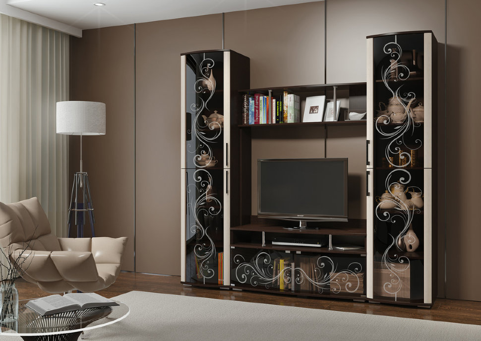 Шкаф-витрина Флоренция