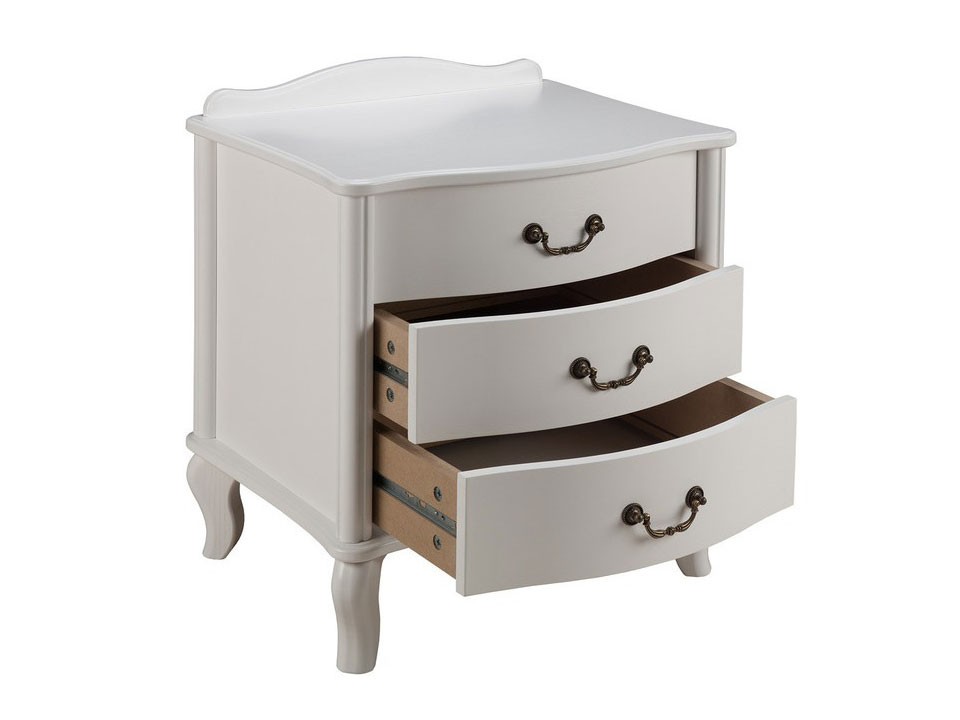 Тумбочка прикроватная "Джульетта" 3 ящ.
