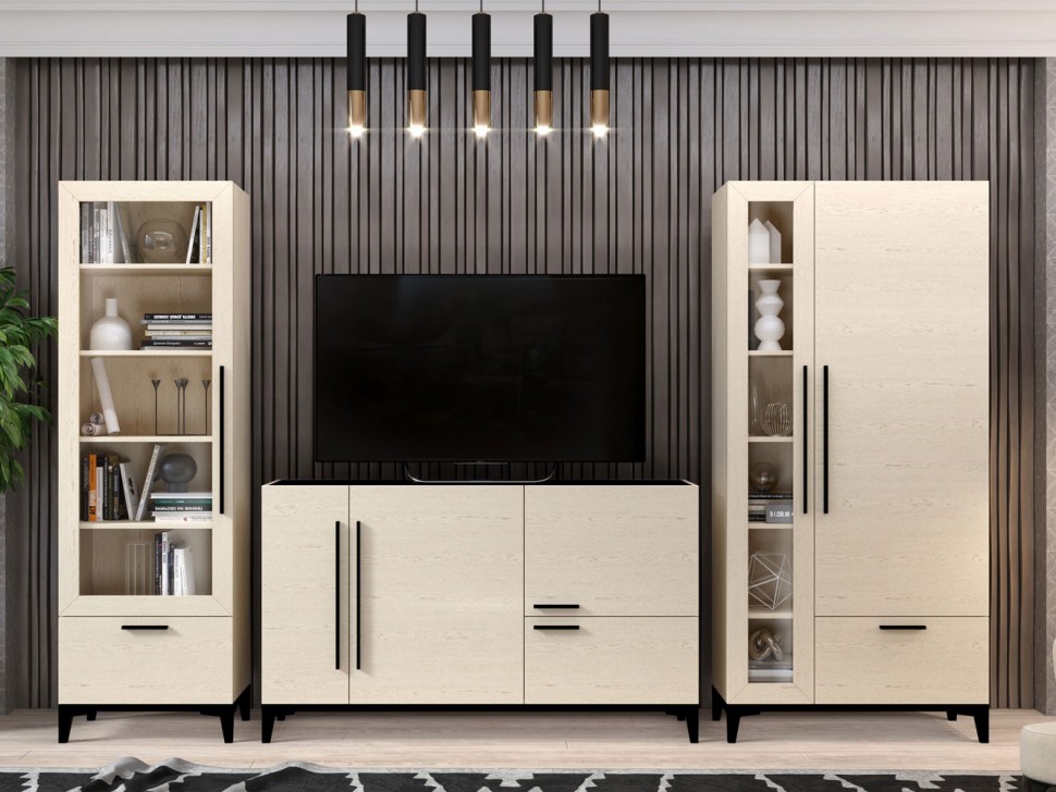 Шкаф-витрина Шкаф-витрина 2 дв Милан