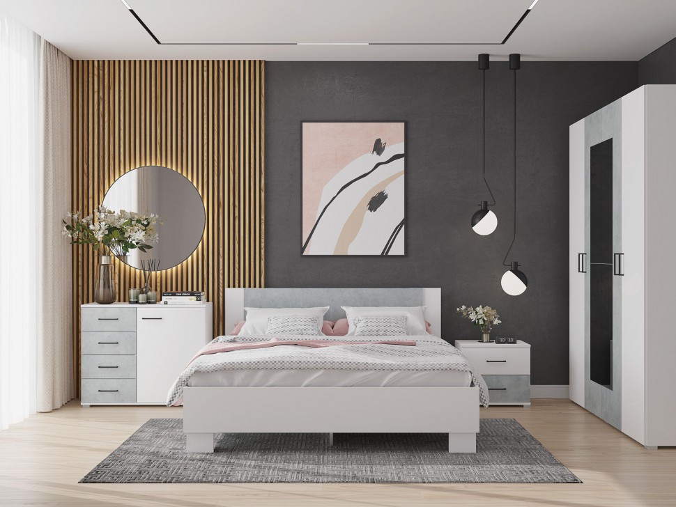 Двуспальная кровать Кровать Нова