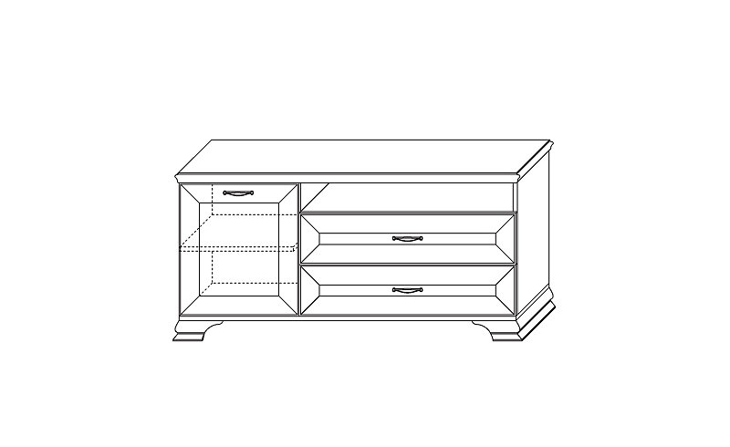 ТВ-тумба Сиена