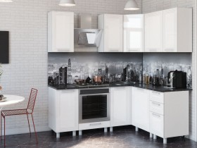 Угловой кухонный гарнитур Монро Бланш 200 х 160 см