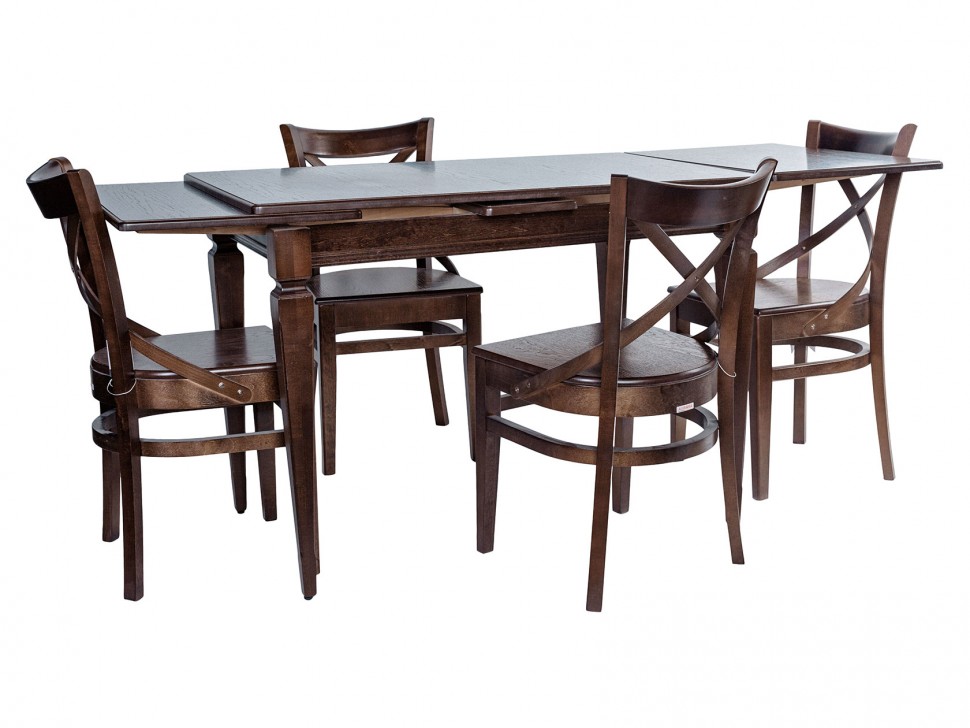 Греция стол + 4 стула Соло Венский жесткий