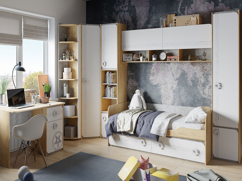 Детская кровать Мегаполис