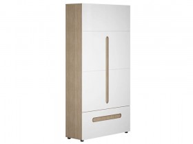 Детский распашной шкаф Шкаф 2-х ств. с ящиком Палермо 3