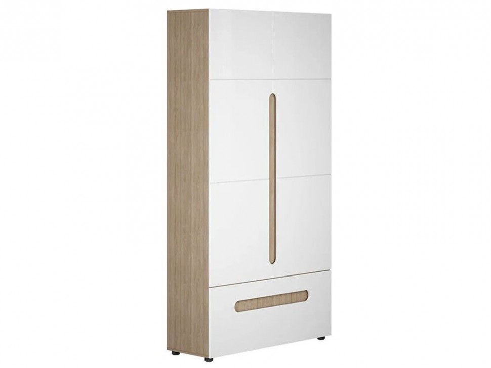 Детский распашной шкаф Шкаф 2-х ств. с ящиком Палермо 3