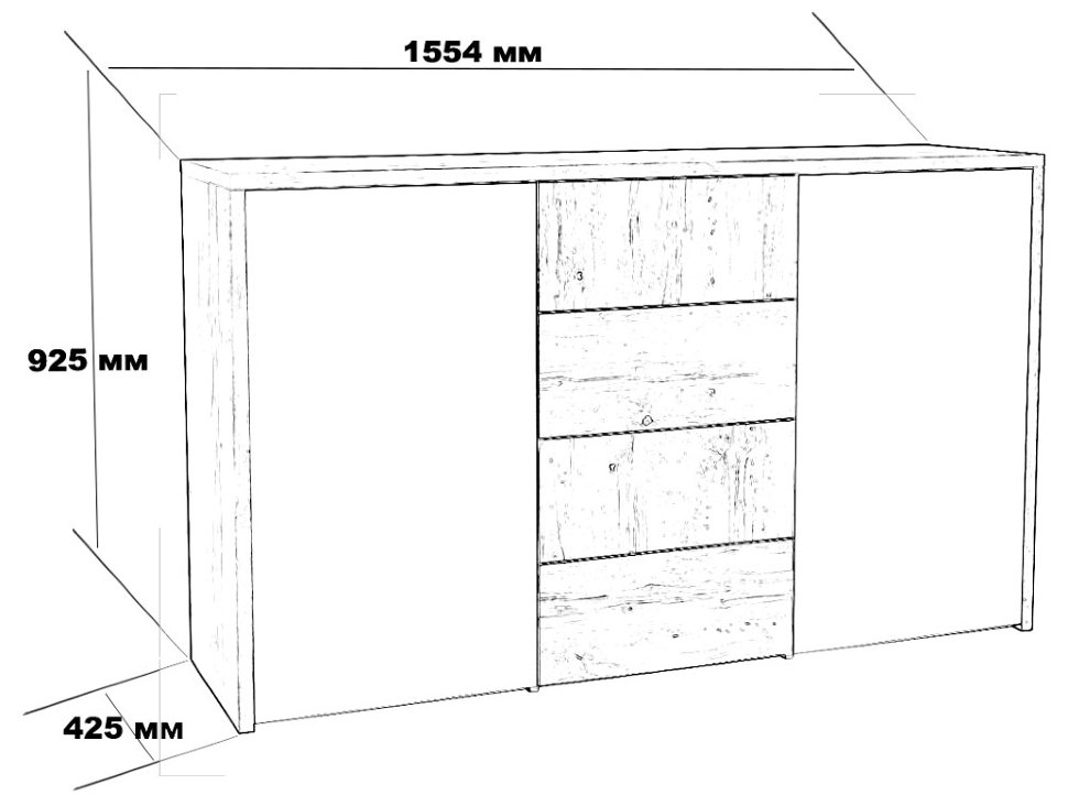 Комод Комод Аризона 2712