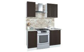 Прямой кухонный гарнитур Кухня Палермо 1 м