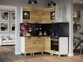 Кухонный гарнитур Крафт 160х160 см