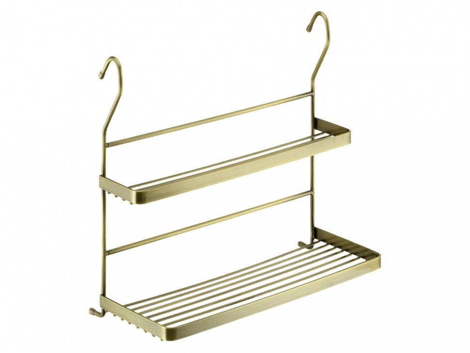 Двухъярусная полка на рейлинг Микс