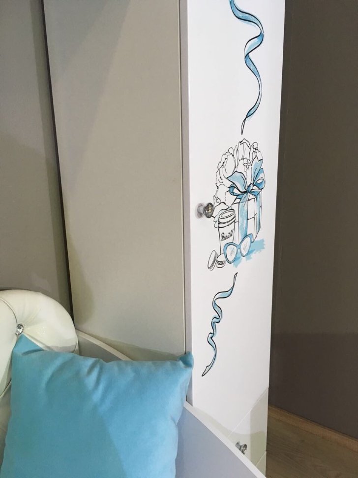 Шкаф детский Гламур