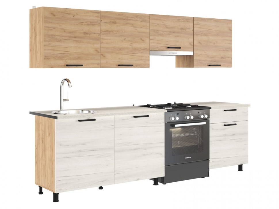 Кухонный гарнитур Глория 240 см