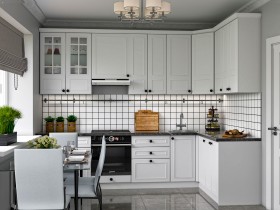 Кухонный гарнитур Бьянка 300х162 см