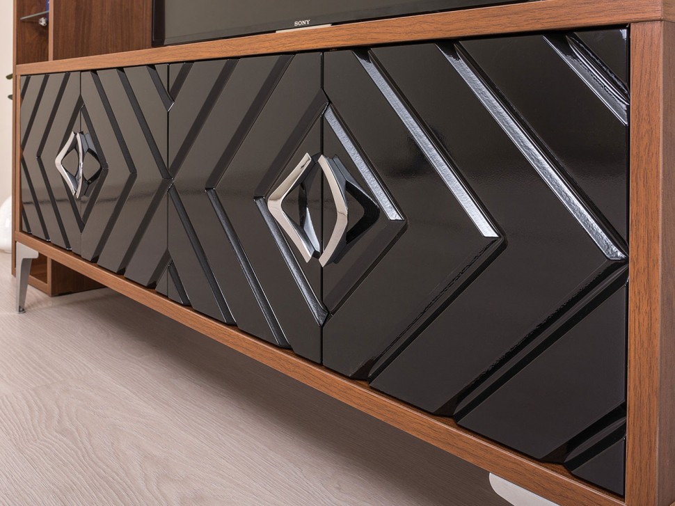 ТВ-тумба ТВ-тумба Муар с ручками