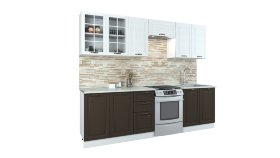 Прямой кухонный гарнитур Кухня Палермо 2,5 м