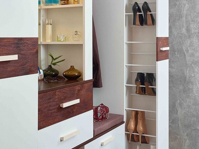 Шкаф для обуви Норвуд 73