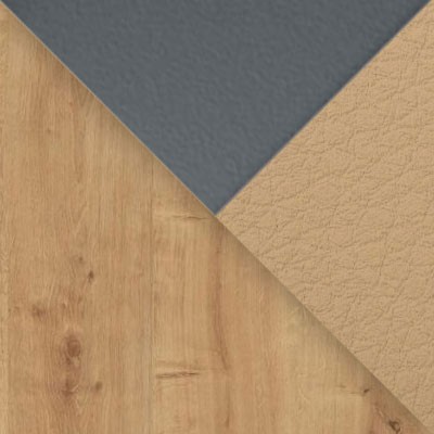 Настенная вешалка Ольга-Лофт 6 с зеркалом