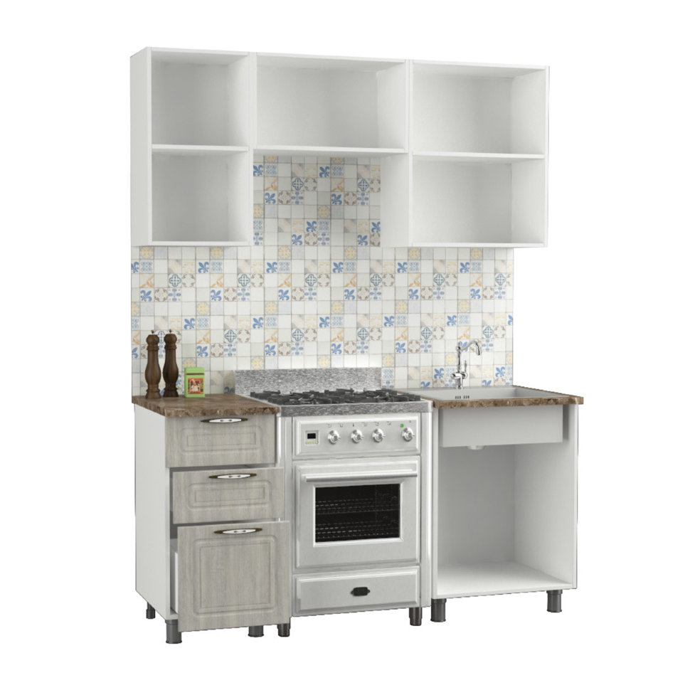 Кухонный гарнитур Прованс 1,6 м