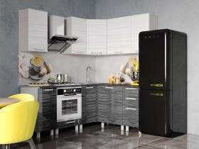 Угловой кухонный гарнитур Титан 200 х 160 см