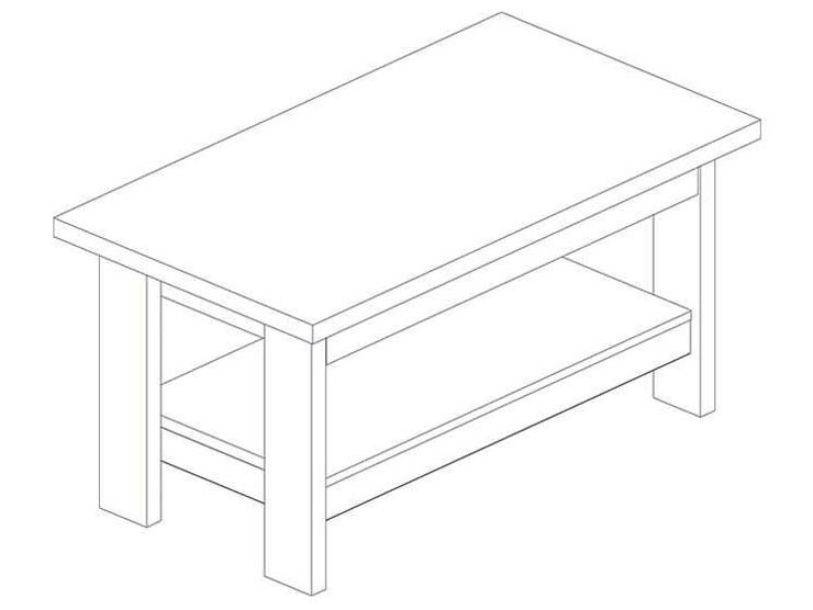 Журнальный столик Стол журнальный Компакт