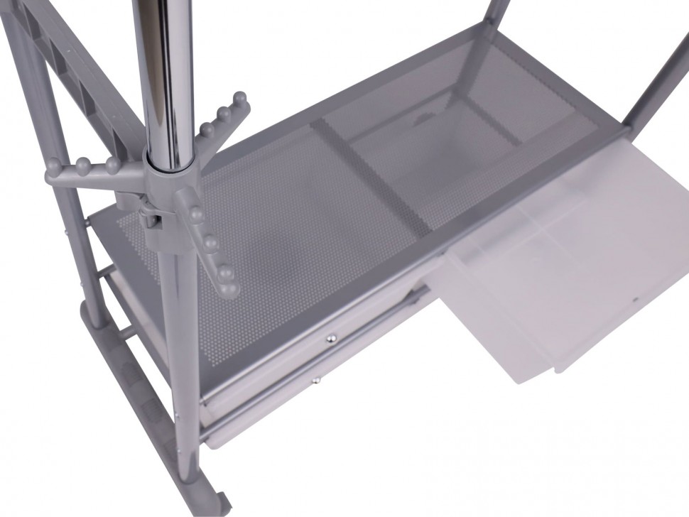 Напольная вешалка Стойка для одежды Nora с ящиками