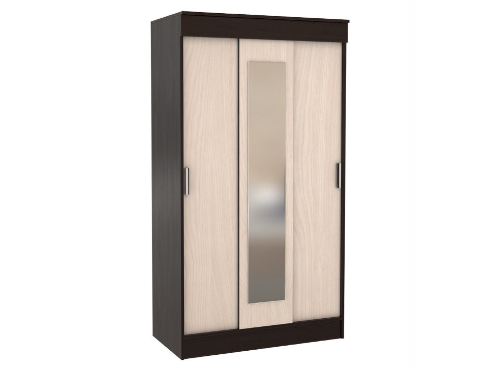 Шкаф-купе Эко с зеркалом