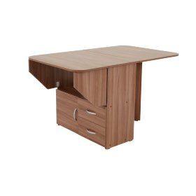 Компактный стол-книжка тумба с ящиками Тумбо