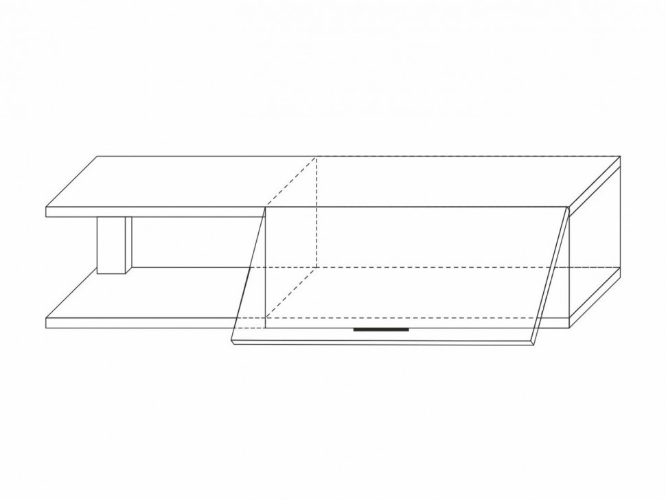 Настенная полка Полка Милан
