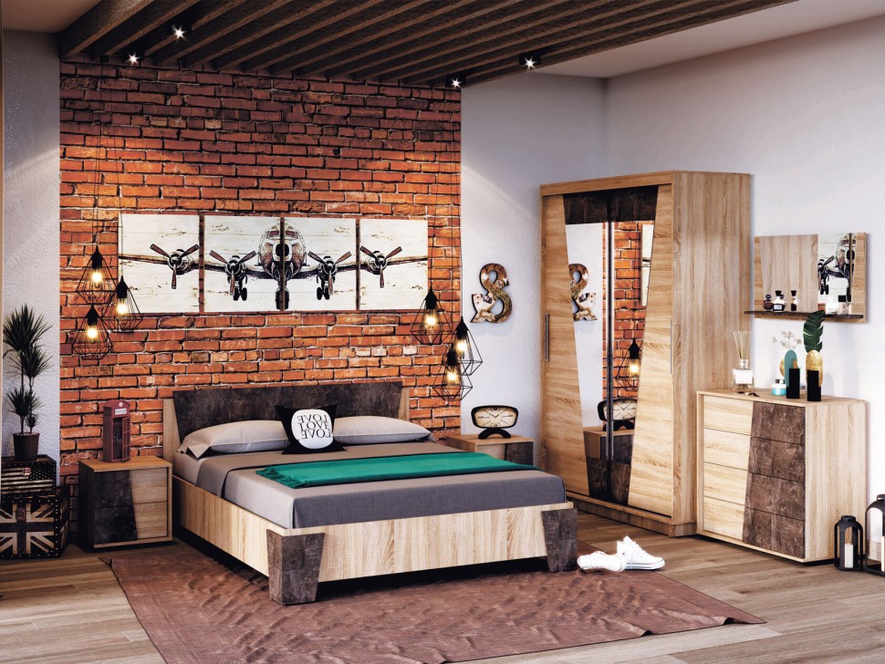 Спальный гарнитур Санремо