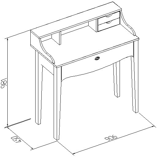 Туалетный столик ADELE10