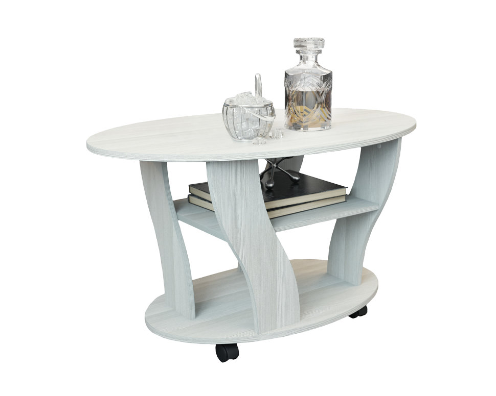 Журнальный столик на колесиках Статус 2