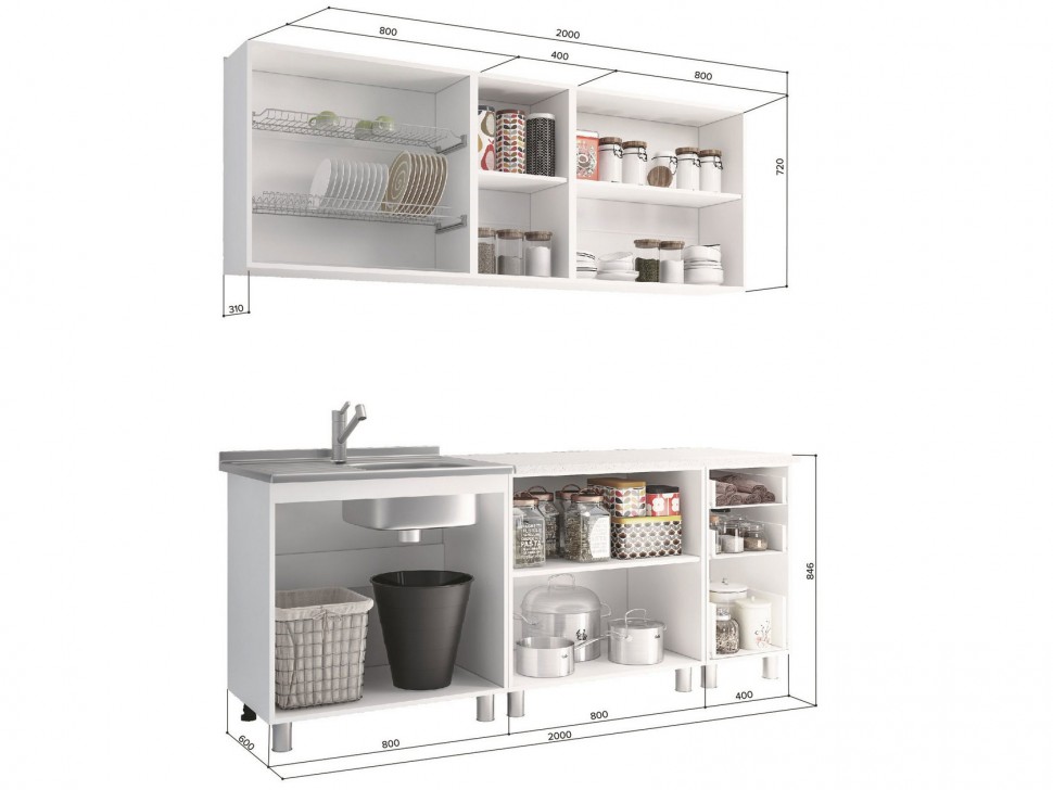 Кухонный гарнитур Санрайс