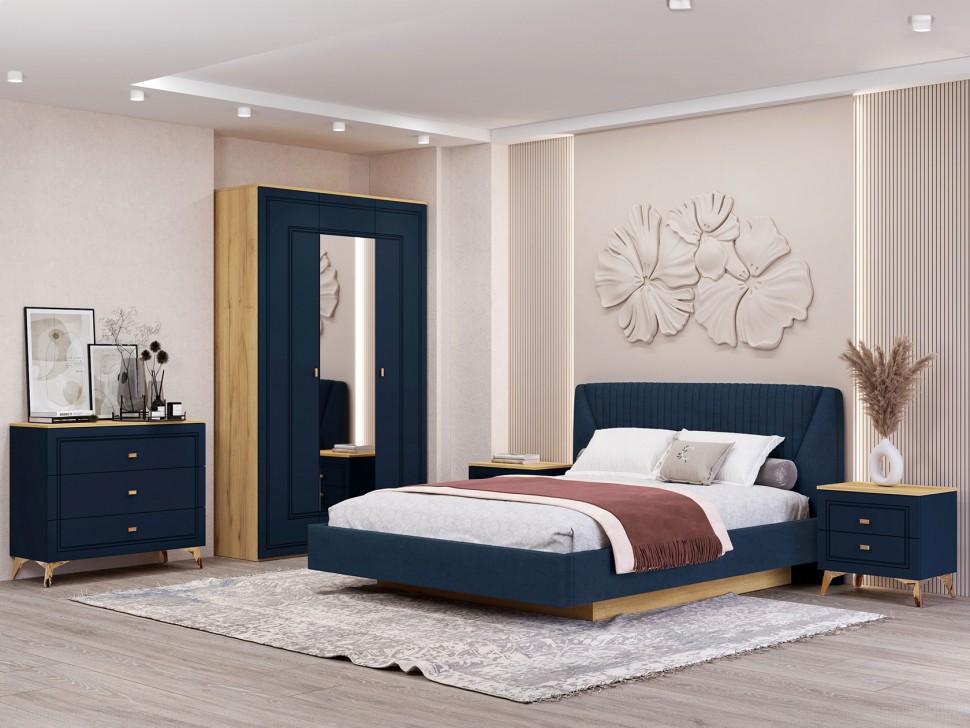 Кровать с подъемным механизмом Вега Сапфир ПМ