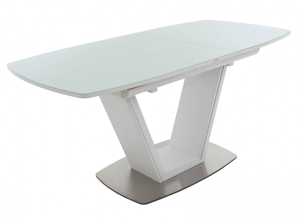 Кухонный стол Стол Севилья ПМ стекло OPTIWHITE 1300(1515)*800