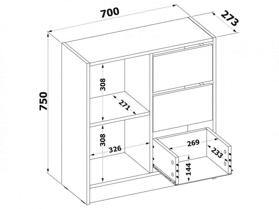 Комод Торедо
