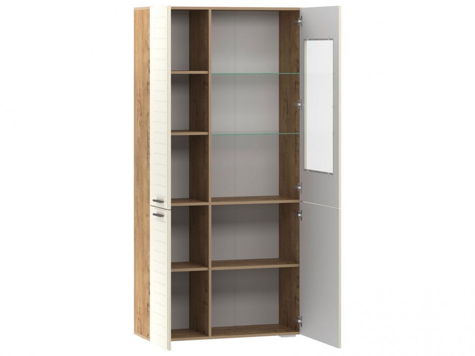 Шкаф-витрина Шкаф комбинированный Ливорно 011.48