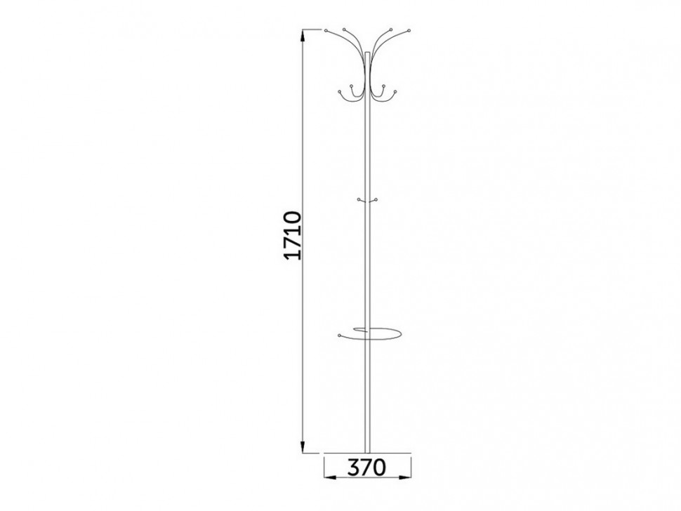 Напольная вешалка Вешалка ANTIKA