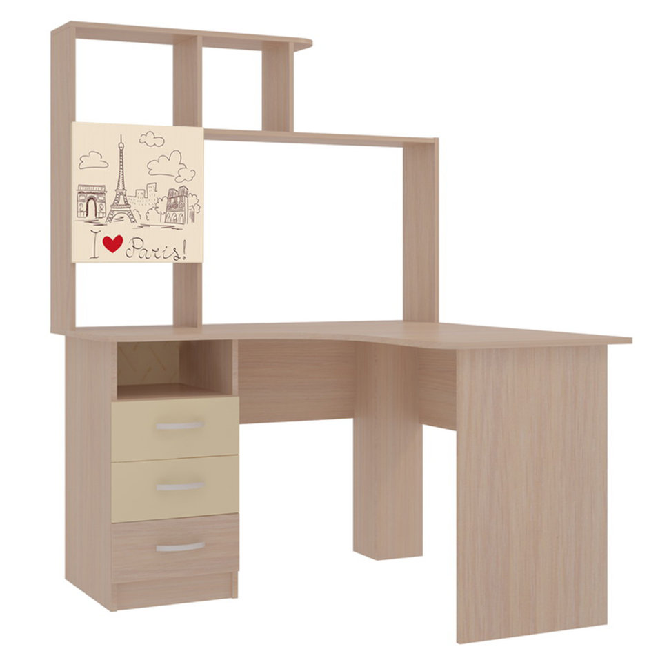 Компьютерный стол SK03P2.3 + PK02S2.3 + FSK1.2.3