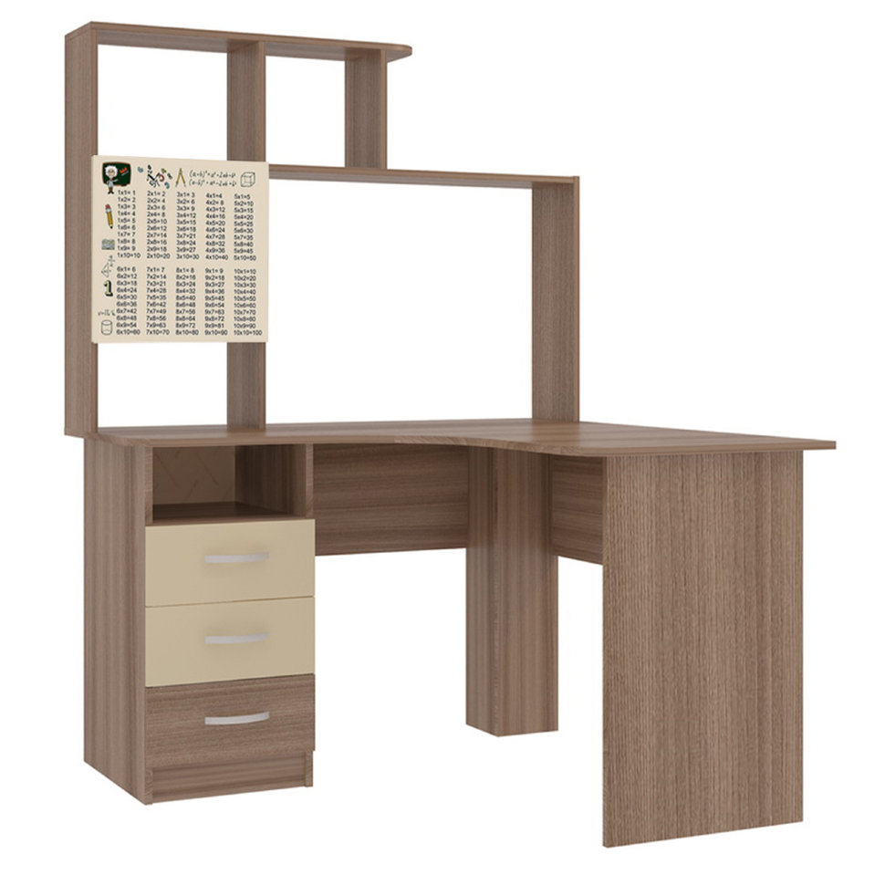 Компьютерный стол SK03P2.3 + PK02S2.3 + FSK1.2.3